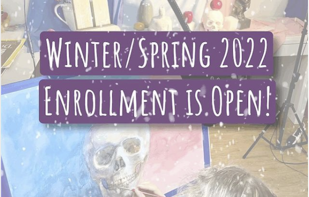 Art classes for Winter/Spring 2022